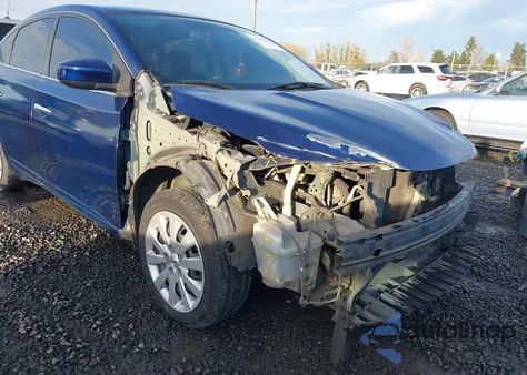 2018 Nissan Sentra S из США, поврежденный, VIN 3N1AB7AP4JY305417